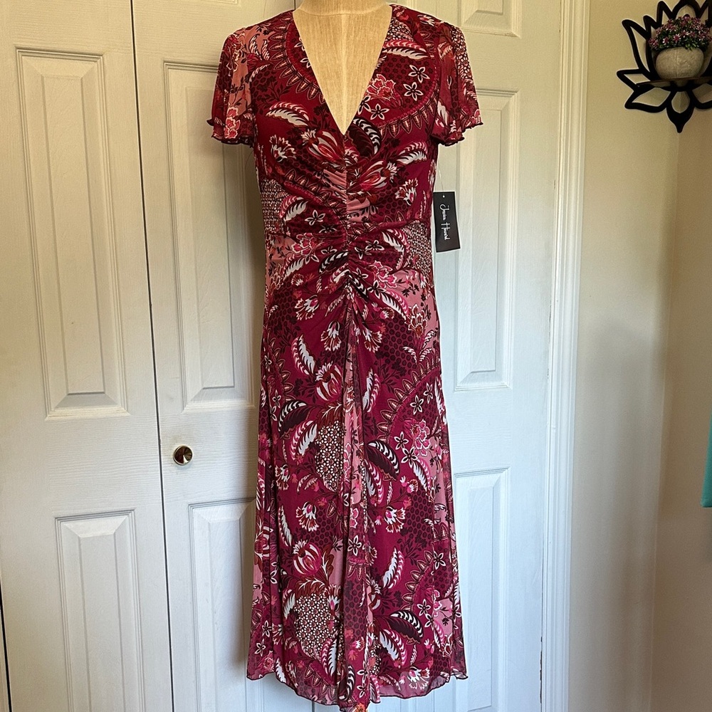 Jessica Howard Floral Midi Dress